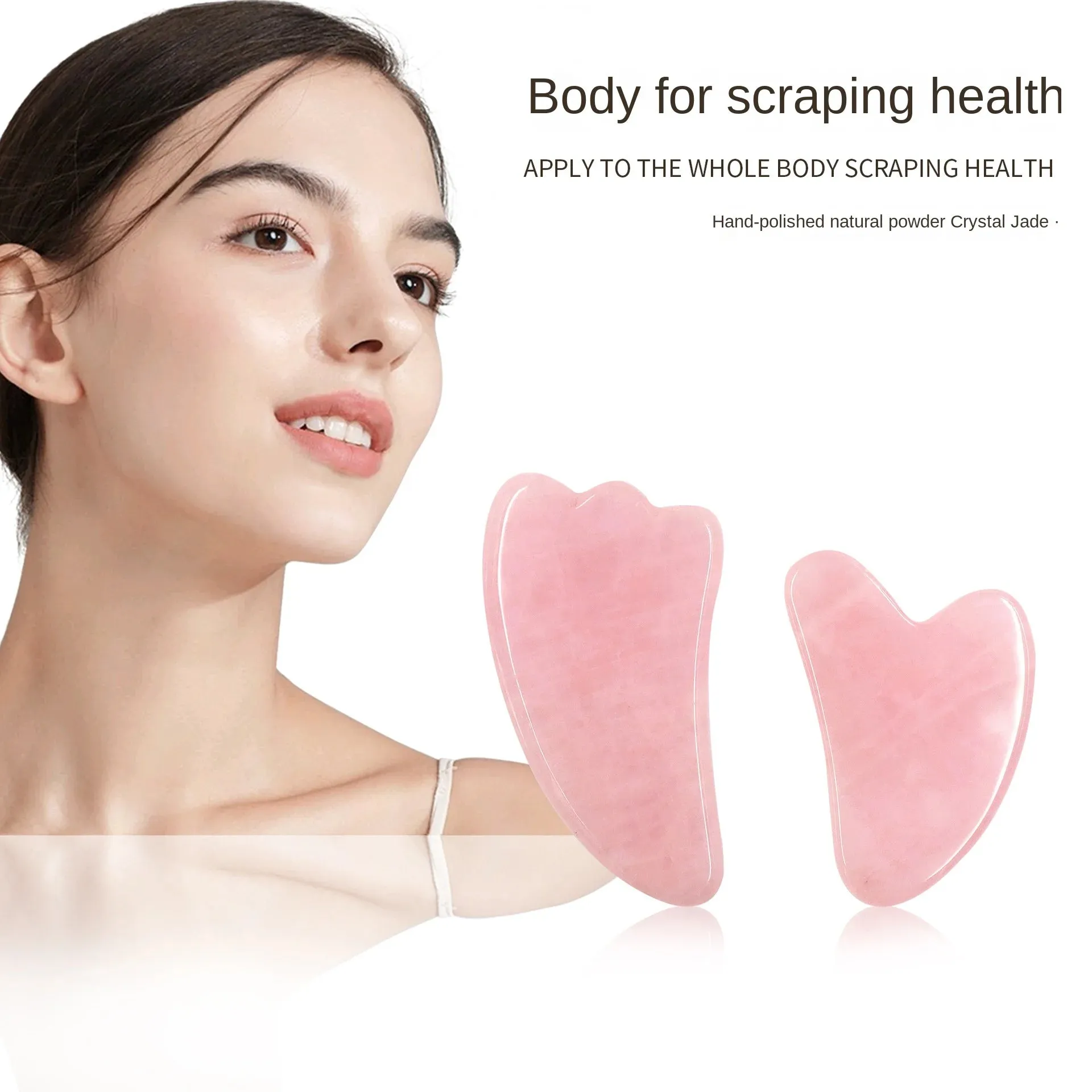 2024 Gua Sha Roller Massager Roller for Face Neck Eye Resin Facial Massage Instrumenr Beauty Health Care Scraping Board gua shua