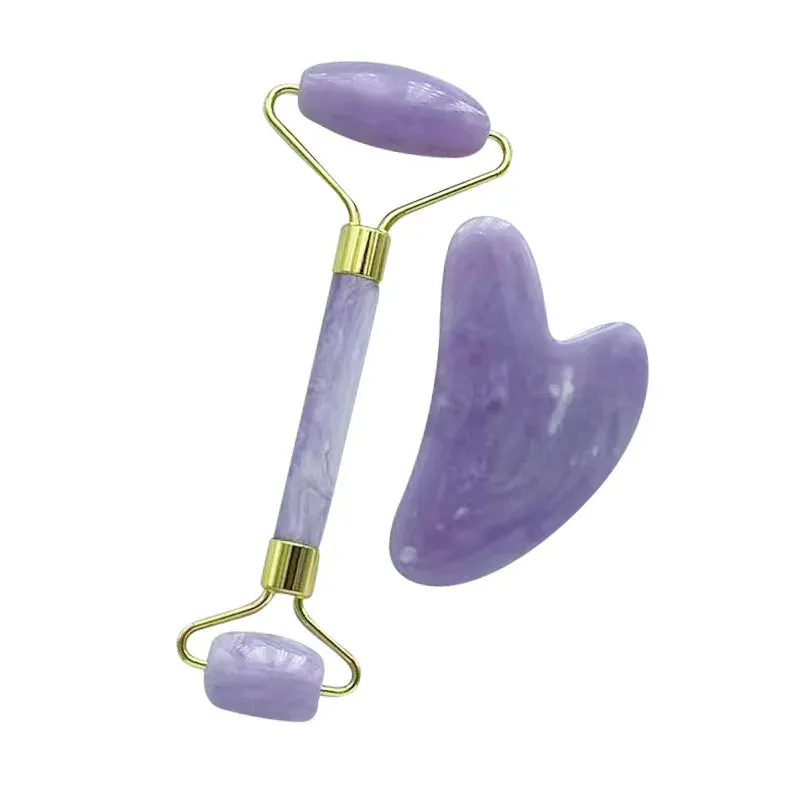 2024 Gua Sha Roller Massager Roller for Face Neck Eye Resin Facial Massage Instrumenr Beauty Health Care Scraping Board gua shua