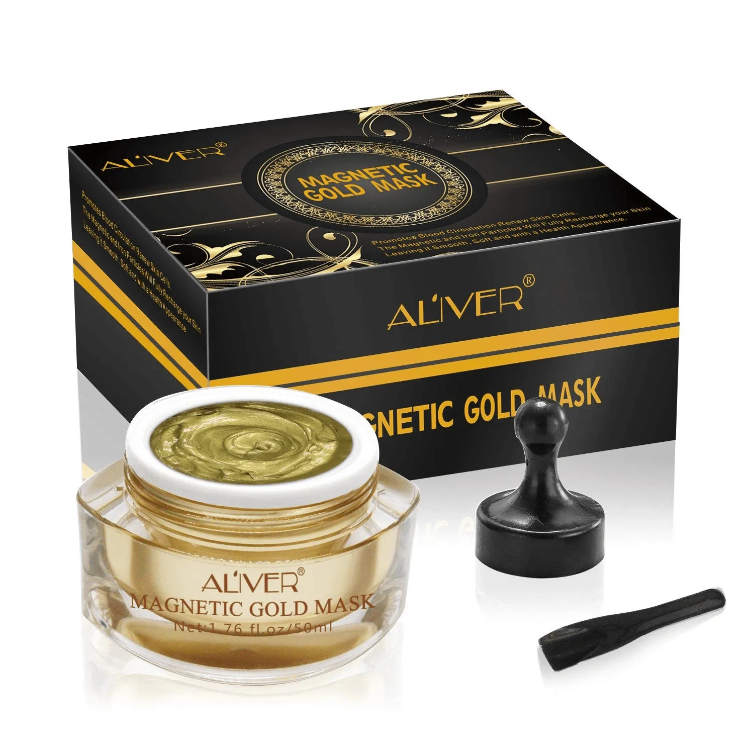 Aliver Gold Luster Magnetic Facial Mask