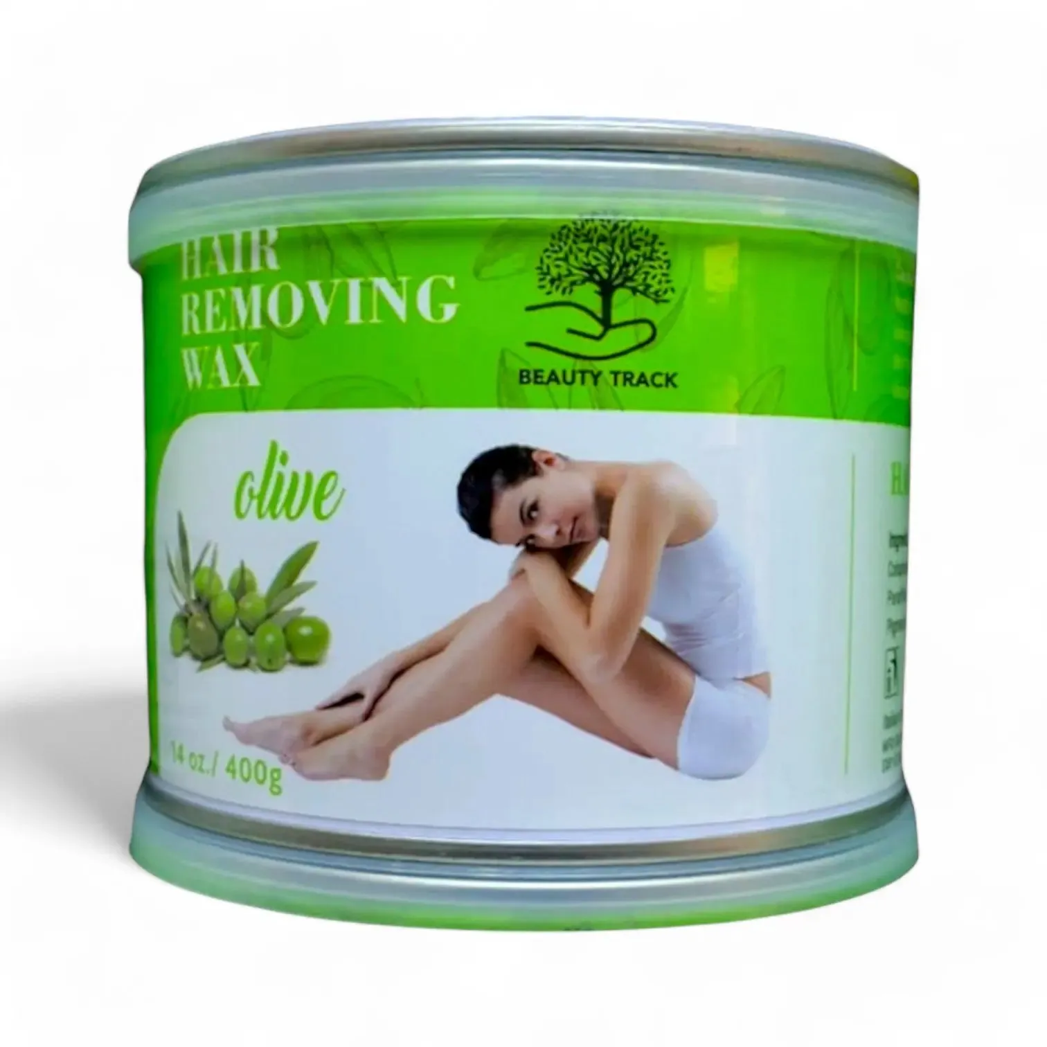 Beauty Track Hair Removing Wax Olive 400g