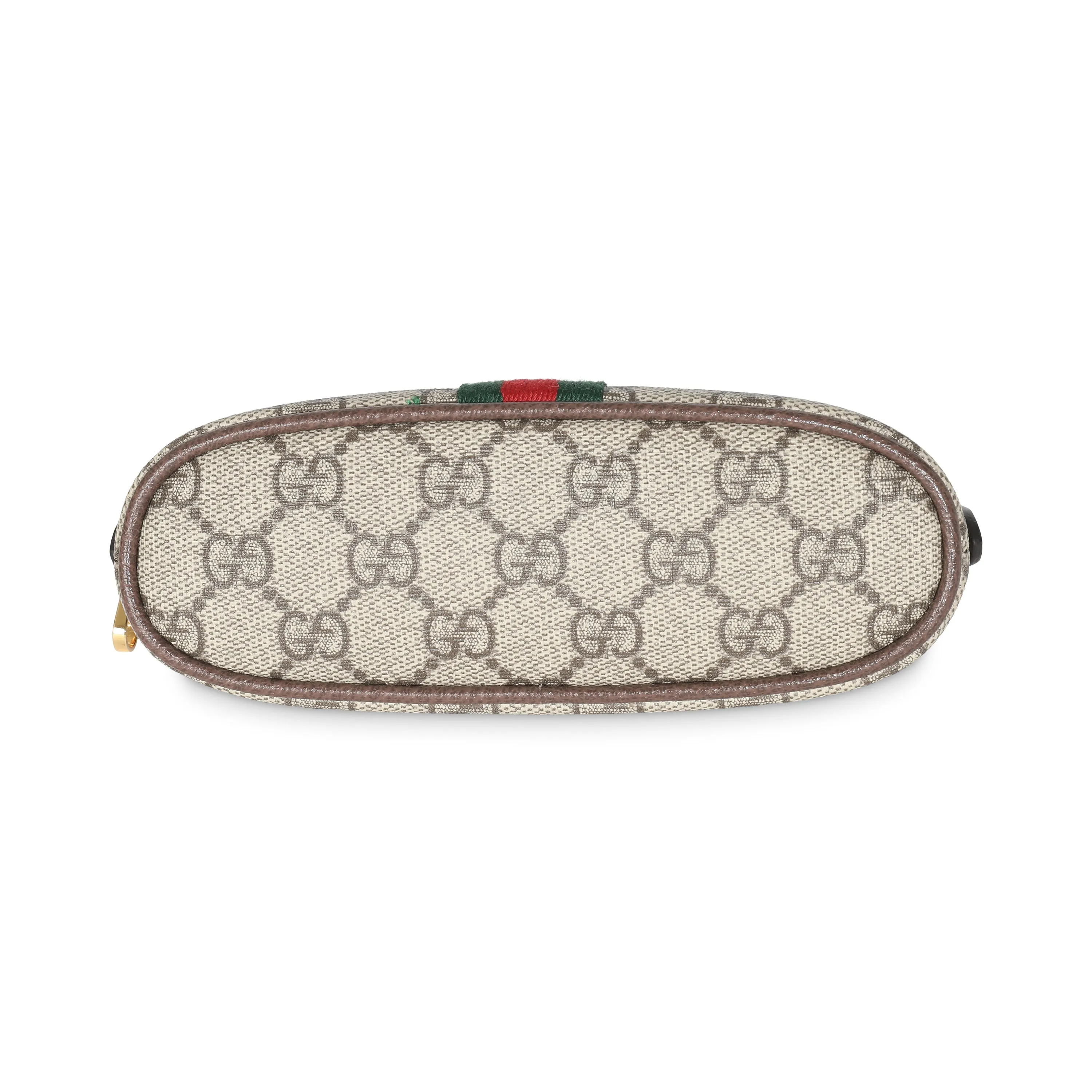 Beige GG Supreme Medium Ophidia Cosmetic Case