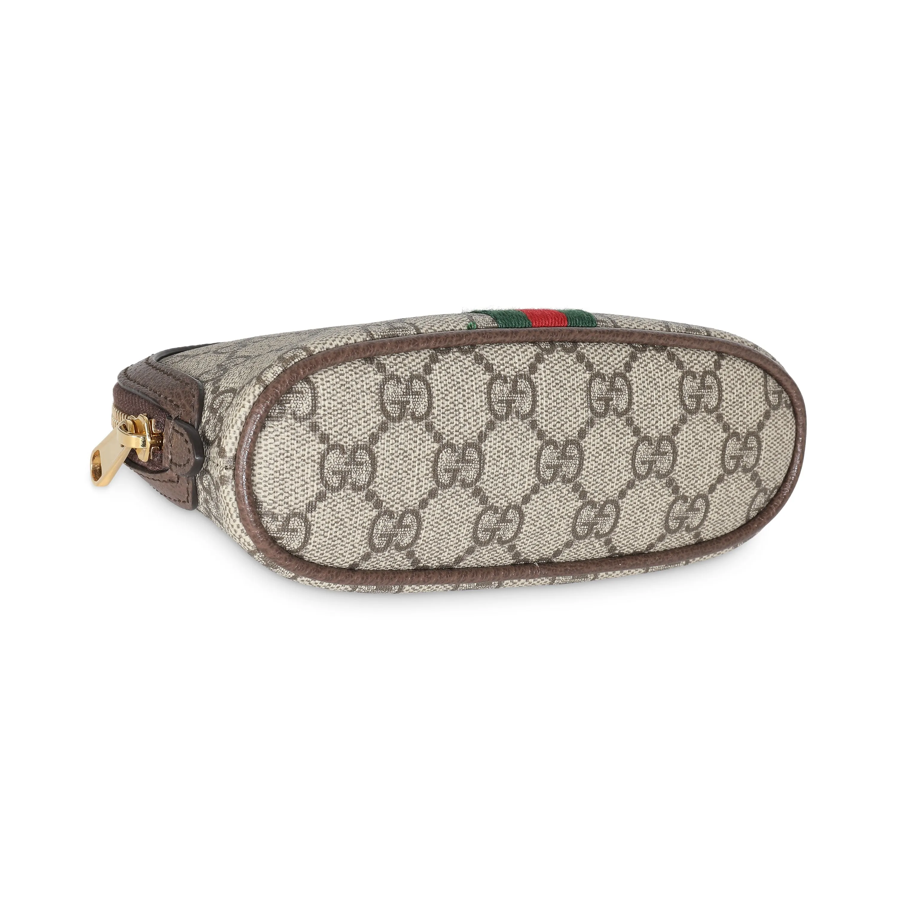 Beige GG Supreme Medium Ophidia Cosmetic Case