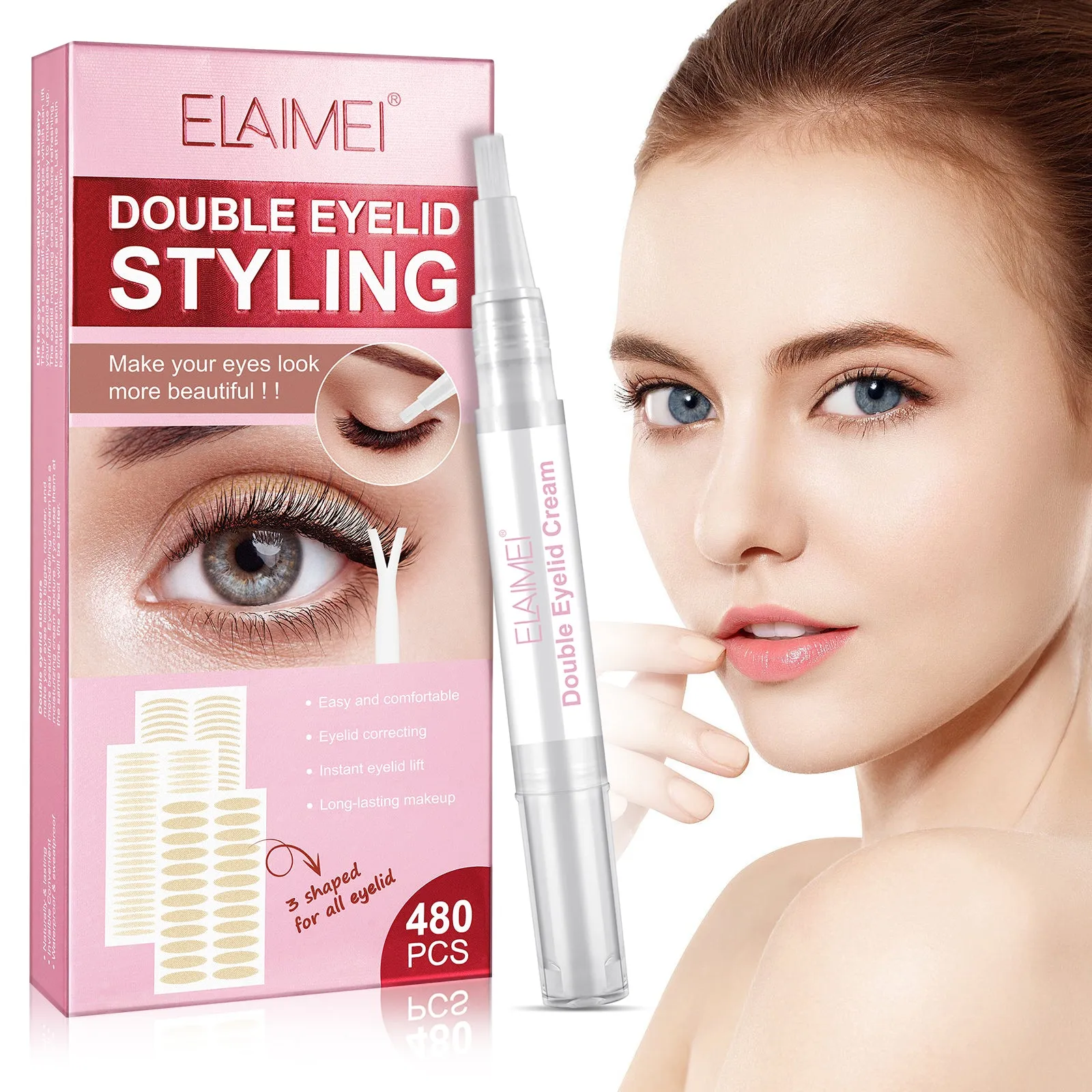 Elaimei Double eyelid styling 480 Pcs