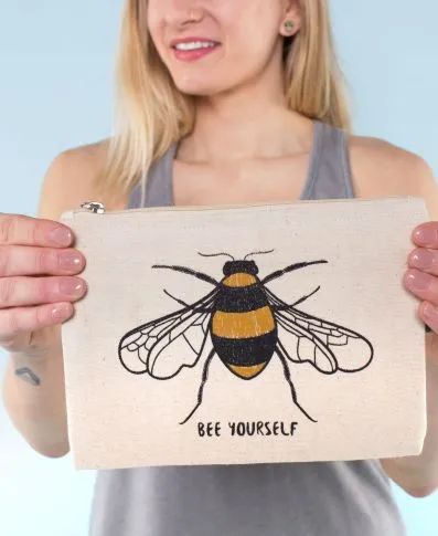 Nature Large Zipper Pouch