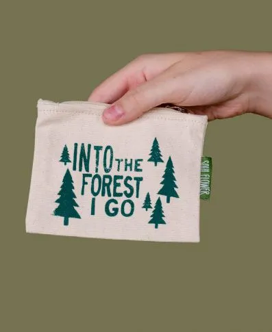 Nature Small Zipper Pouch