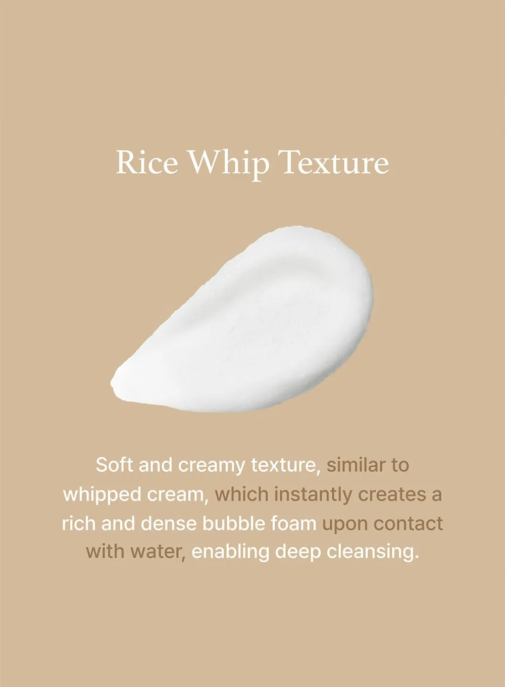 Rice Whip Facial Cleanser (150ml)