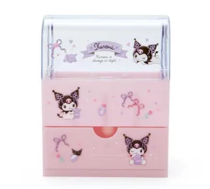 Sanrio Kuromi Cosmetic Case , Jewelry box, Storage Case Japan